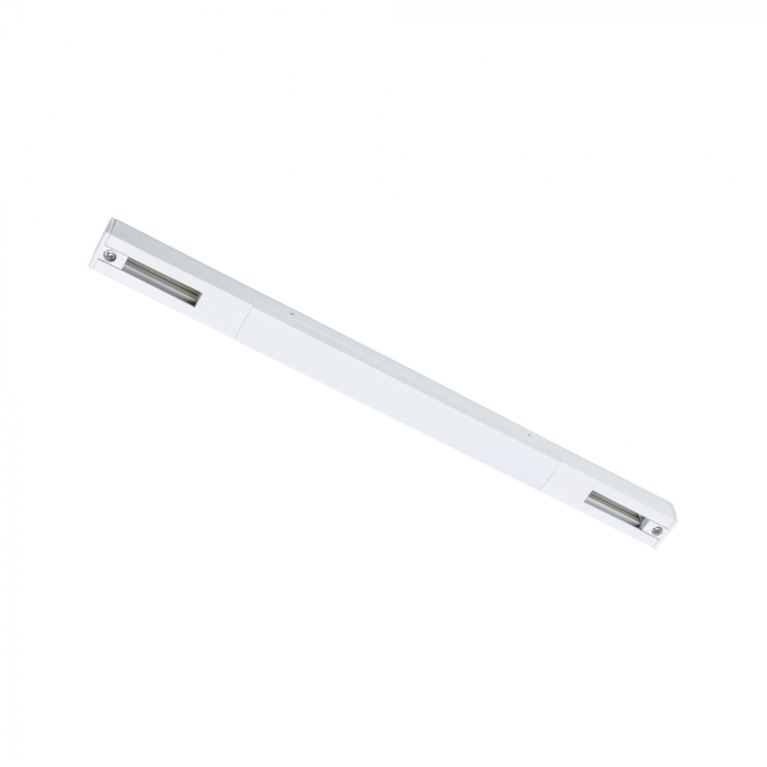 Alimentare de mijloc pentru sina Urail, 304x18mm, max. 1000W, alb Signal [9]
