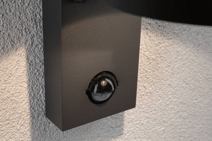 Aplică de exterior Capea 230V 5W negru IP44, cu senzor de mișcare [4]