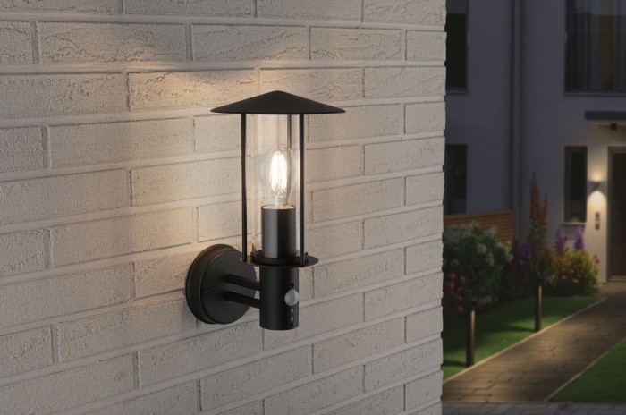 Aplică de exterior Classic, cu senzor de prezență, 230V, IP44, max. 12W E27 [4]