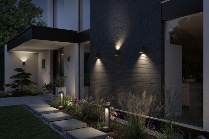 Aplică de exterior Concrea 230V 6,5W IP44 beton [8]