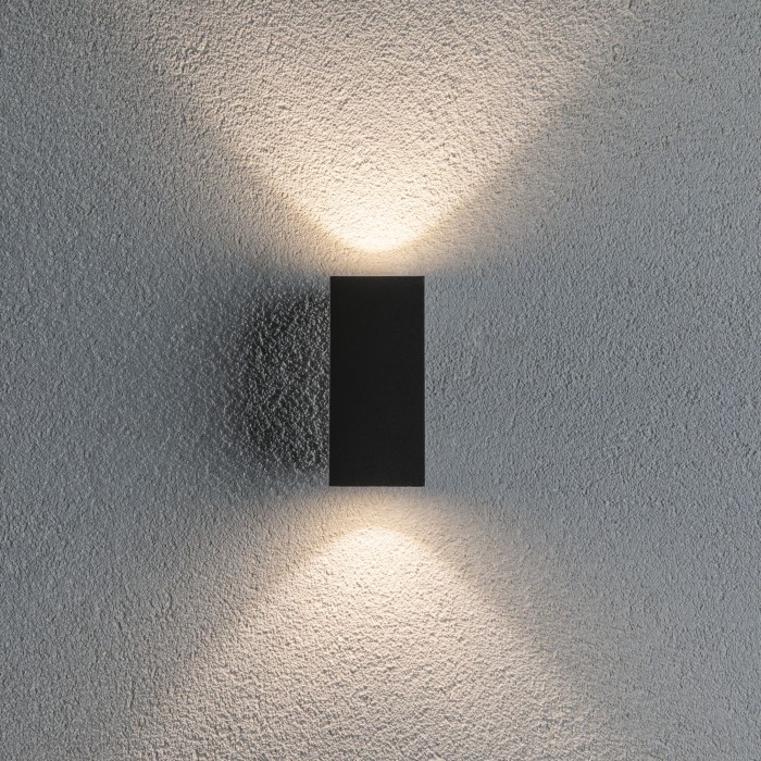 Aplică de exterior Flame 230V IP54 2x3W, antracit [5]