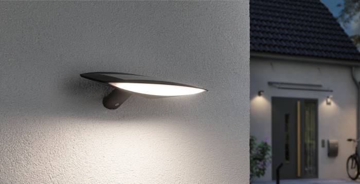 Aplică de exterior solară Kiran IP44 180lm, antracit [3]
