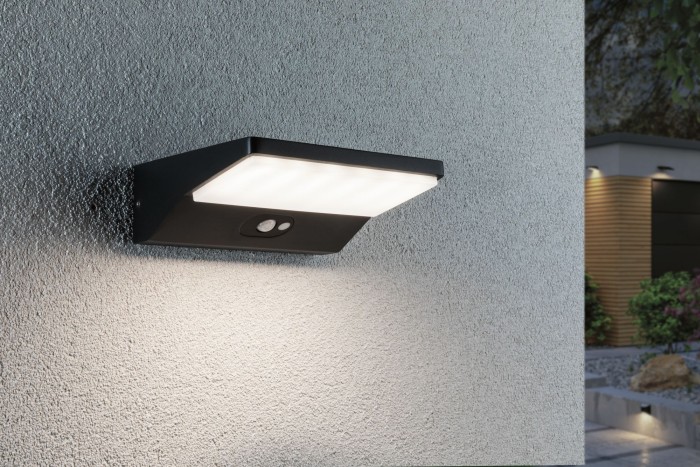 Aplică de exterior solară Ronea 3W IP54 3000K, negru [3]