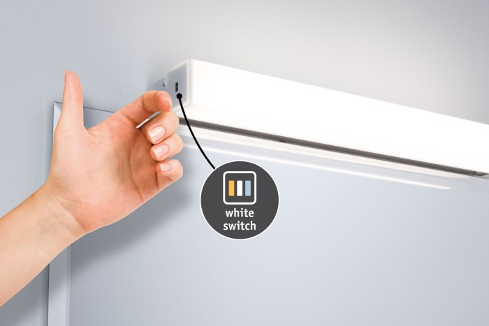 Aplică de oglindă Luno IP44 LED 1x6W 590mm, temperatură de culoare variabilă [6]