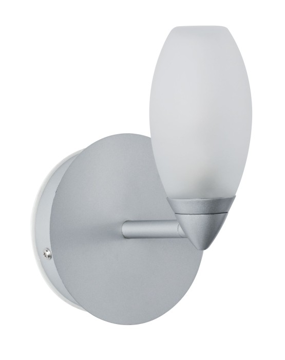 Aplică de baie Carina IP44 max. 28W G9 crom mat/satin 230V metal/sticlă [2]
