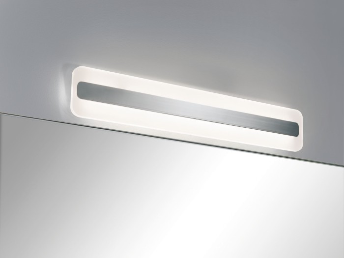 Aplică de baie Lukida IP44 LED 9W 600mm crom/alb 230V aluminiu/Acril [3]