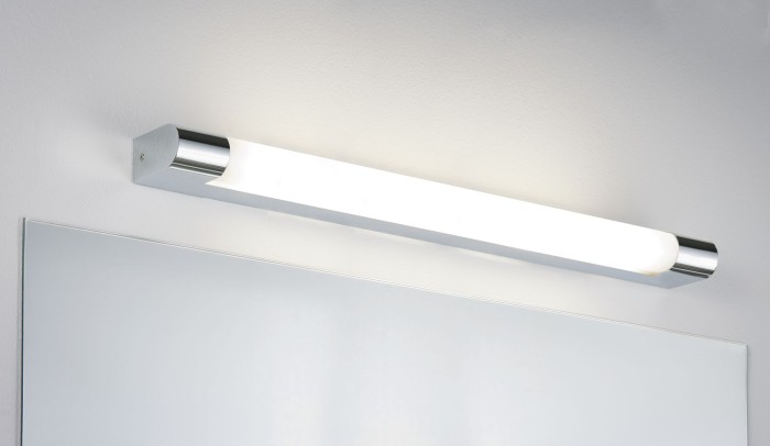Aplică de baie Mizar IP44 LED 10,5W 630mm crom/alb 230V metal/acril [3]