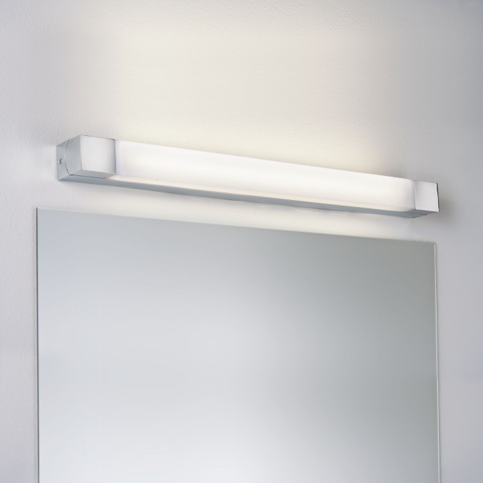Aplică de baie Quasar IP44 LED 7,5W 440mm crom/alb 230V metal/acril [3]