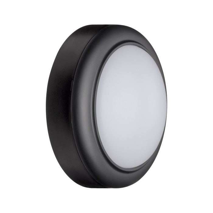 Aplică de exterior 230V IP44 8W 3000K plastic, negru [2]