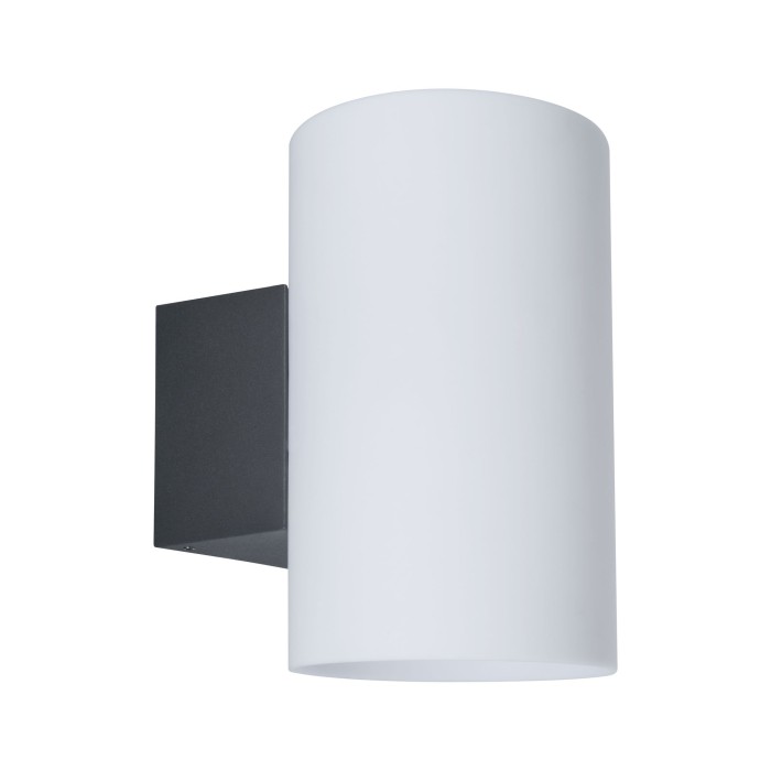 Aplică de exterior 230V Tube IP54 E27 max 15W antracit-alb [2]