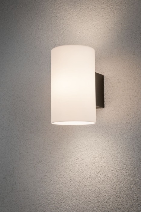 Aplică de exterior 230V Tube IP54 E27 max 15W antracit-alb [4]