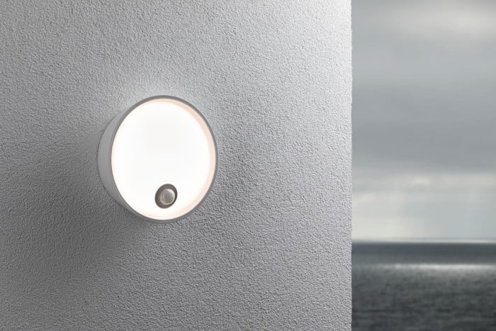 Aplică de exterior LED Platomo, IP44, 230V, 14.5W, alb, plastic, cu senzor de mișcare [6]