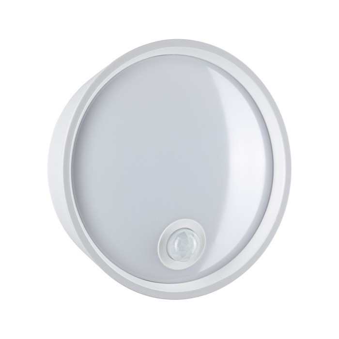 Aplică de exterior LED Platomo, IP44, 230V, 14.5W, alb, plastic, cu senzor de mișcare [8]