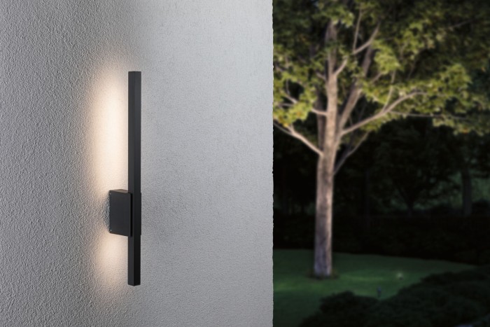 Aplică de exterior LED Stan, 600mm, 230V, 9W, IP44, antracit, aluminiu [3]