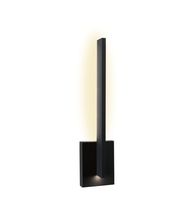 Aplică de exterior Levka LED, IP44, 115x80mm, 3000K, 13,5W, 110lm, 230V, antracit [2]
