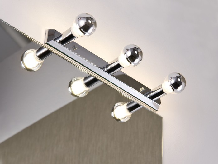 Aplică de oglindă Regula max.3x40W E14 crom 230V metal [3]