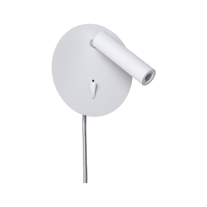 Aplică de pat Tabari LED 4W alb/crom 230V metal [3]