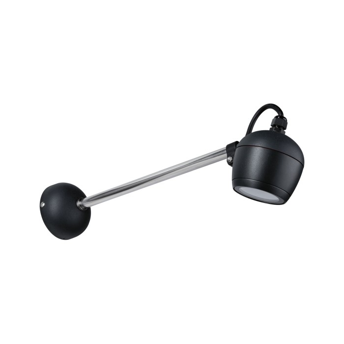 Aplică Kikolo LED de exterior, Smart Home Zigbee, RGBW, IP65, 90mm, RGBW+, 6,2W, 440lm, 230V, antracit [7]