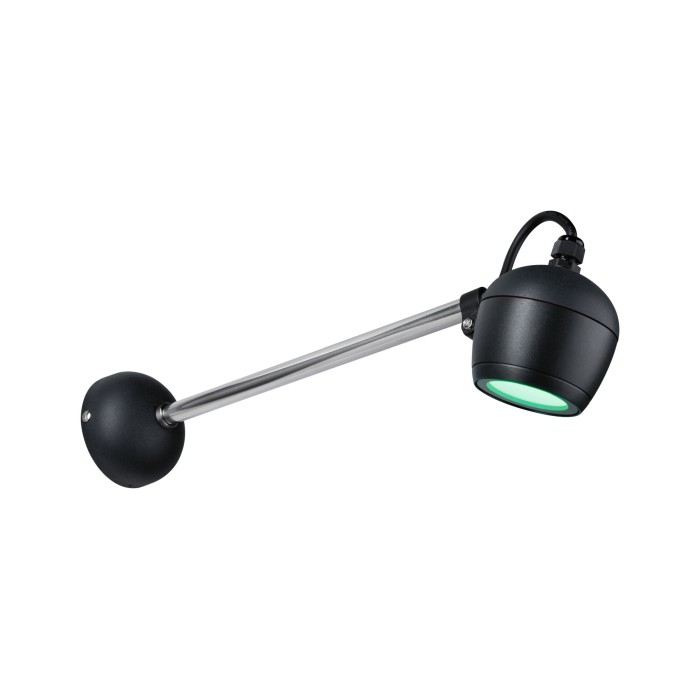 Aplică Kikolo LED de exterior, Smart Home Zigbee, RGBW, IP65, 90mm, RGBW+, 6,2W, 440lm, 230V, antracit [3]