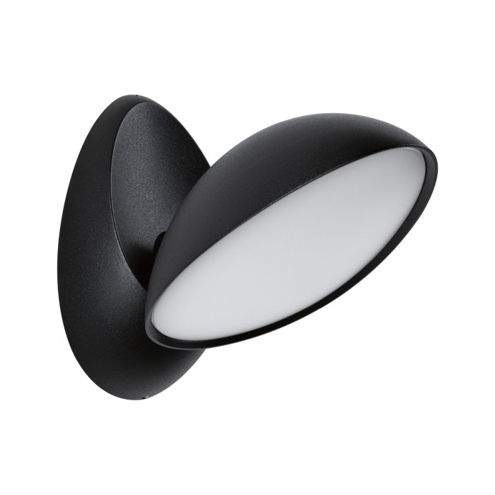 Aplică LED de exterior Batona, IP44, 137x110mm, 3000K, 12W, 1000lm, 230V, antracit [3]