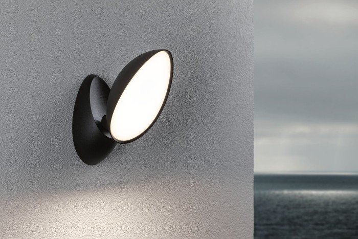 Aplică LED de exterior Batona, IP44, 137x110mm, 3000K, 12W, 1000lm, 230V, antracit [8]