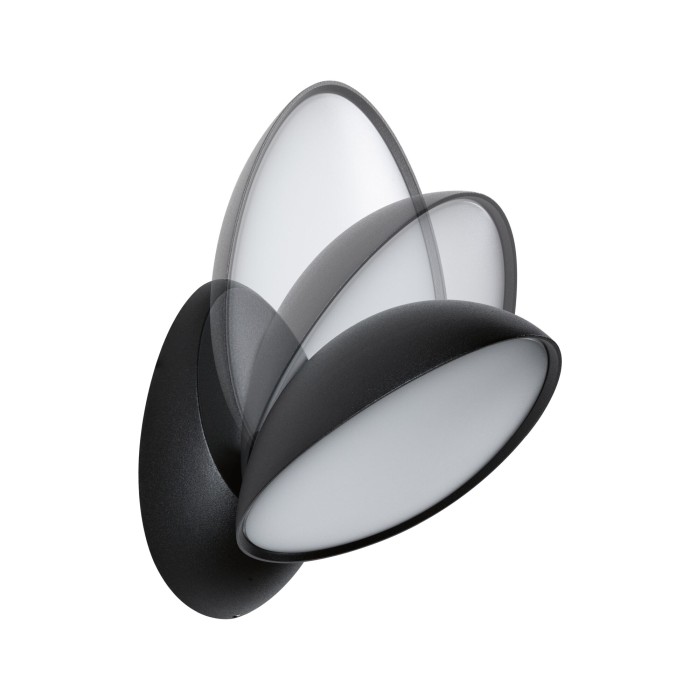 Aplică LED de exterior Batona, IP44, 137x110mm, 3000K, 12W, 1000lm, 230V, antracit [4]