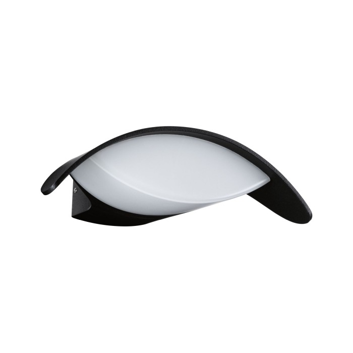 Aplică LED de exterior Mesana, IP44, 240x165mm, 3000K, 12W, 800lm, 230V, antracit [4]