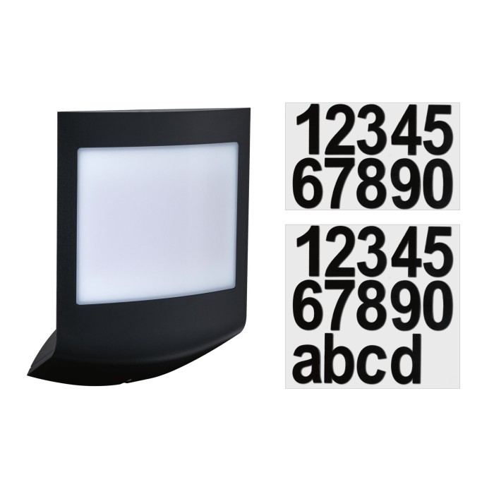 Aplică LED de exterior Padea Dusk cu senzori crepuscular și de mișcare 8,5W, antracit, IP44 [5]
