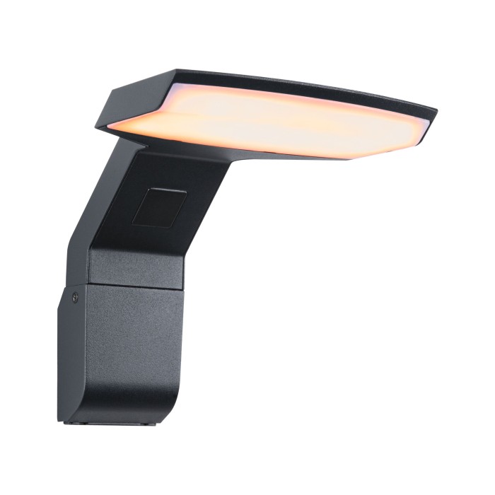 Aplică LED de exterior Zenera, IP44, 2200 - 3000K, 10W, 700lm, 230V, antracit [10]