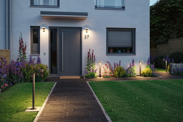 Aplică LED de exterior Zenera, IP44, 3000K, 10W, 700lm, 230V, atracit [2]