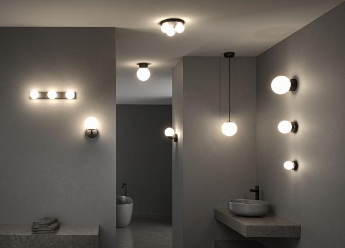 Aplică LED Gove, IP44, 3000K, 400lm, 230V, 5W, negru mat, satin [4]