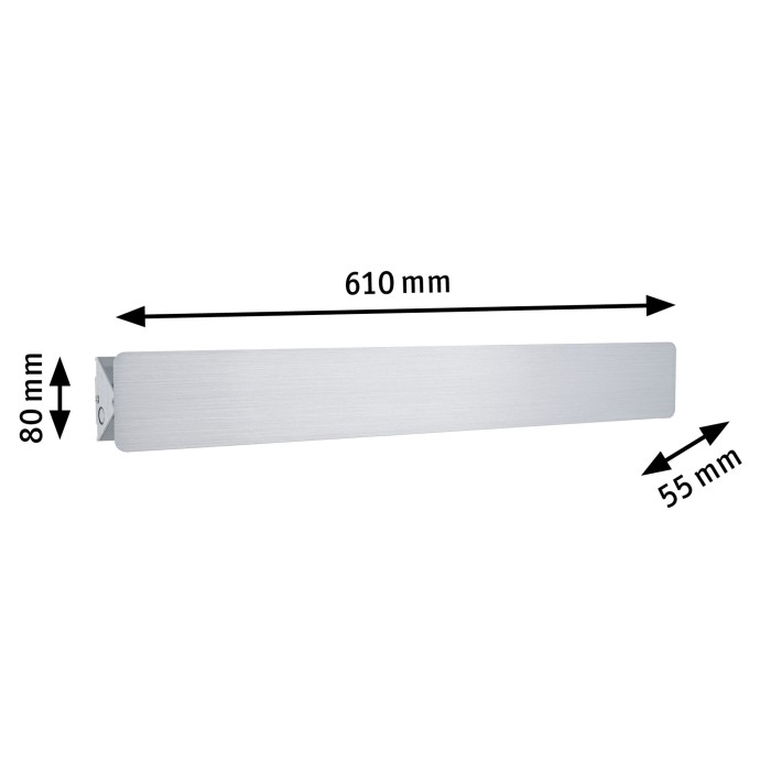 Aplică LED Katla, 230V, 12W, aluminiu periat [5]