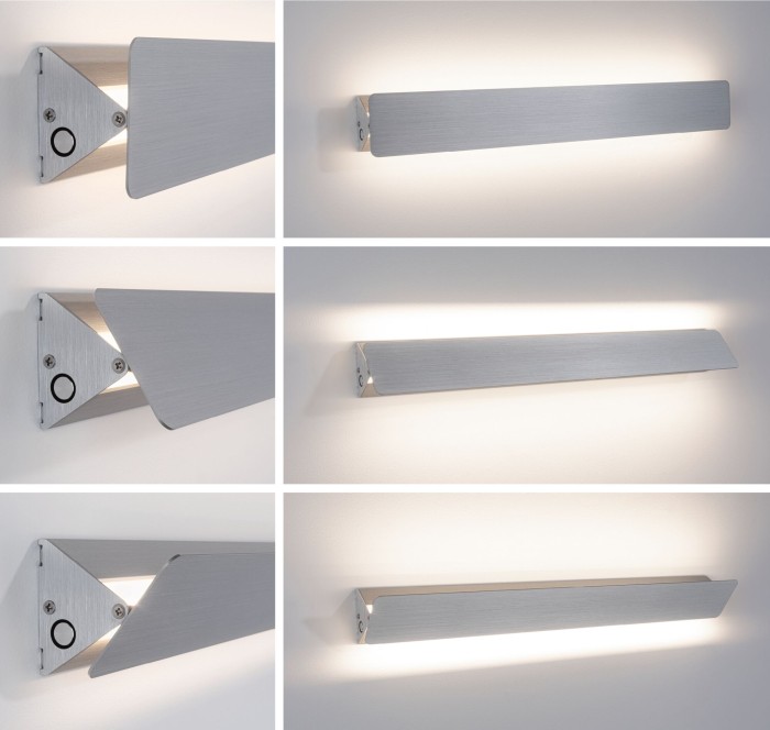 Aplică LED Katla, 230V, 12W, aluminiu periat [4]