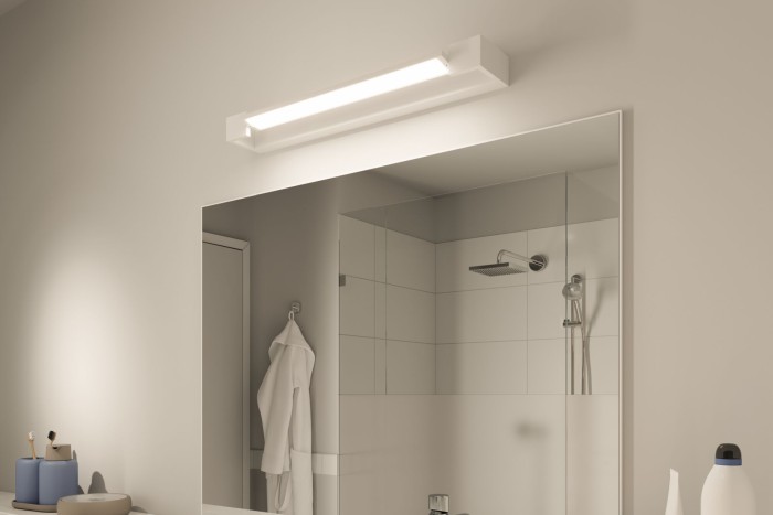 Aplică LED Lucille, cu flux luminos variabil în 3 pași, IP44, 2700K, 230V, 18W, alb [13]