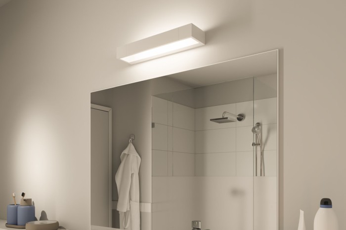 Aplică LED Lucille, cu flux luminos variabil în 3 pași, IP44, 2700K, 230V, 11,5W, alb [12]