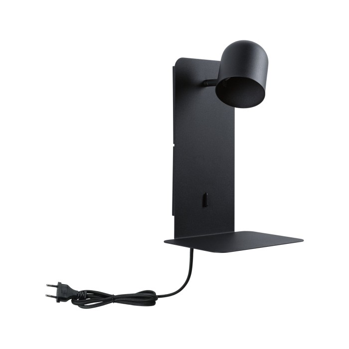 Aplică LED Malena USB C, GU10, 230V, max. 5W, negru mat [4]