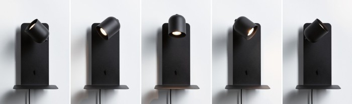 Aplică LED Malena USB C, GU10, 230V, max. 5W, negru mat [7]
