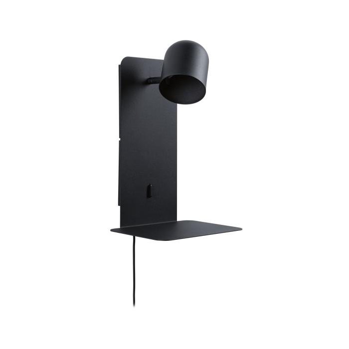 Aplică LED Malena USB C, GU10, 230V, max. 5W, negru mat [2]