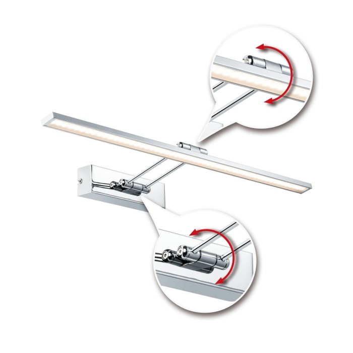 Aplică LED pentru tablouri Beam Sixty 11W, nichel-crom [4]