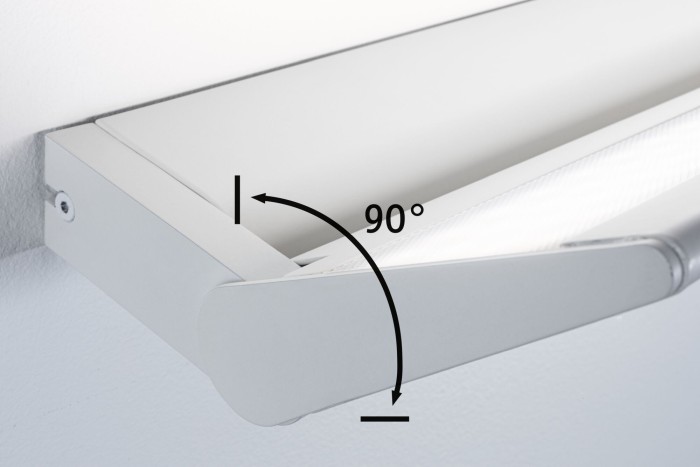 Aplică LED Ranva, cu flux luminos variabil în 3 pași, 2700K, 230V, alb mat [8]