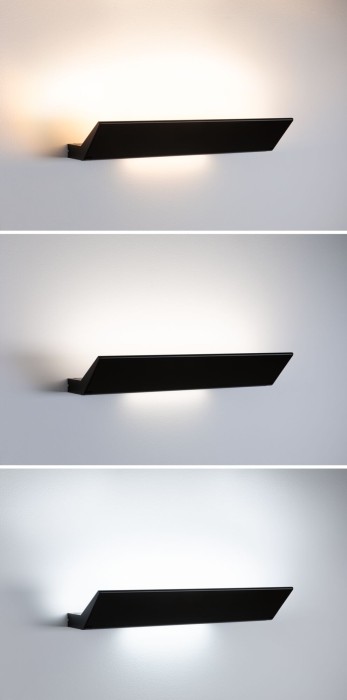 Aplică LED Smart Home Zigbee Ranva, cu temperatură de culoare variabilă, 230V, 13W, negru mat, cu flux luminos variabil [6]