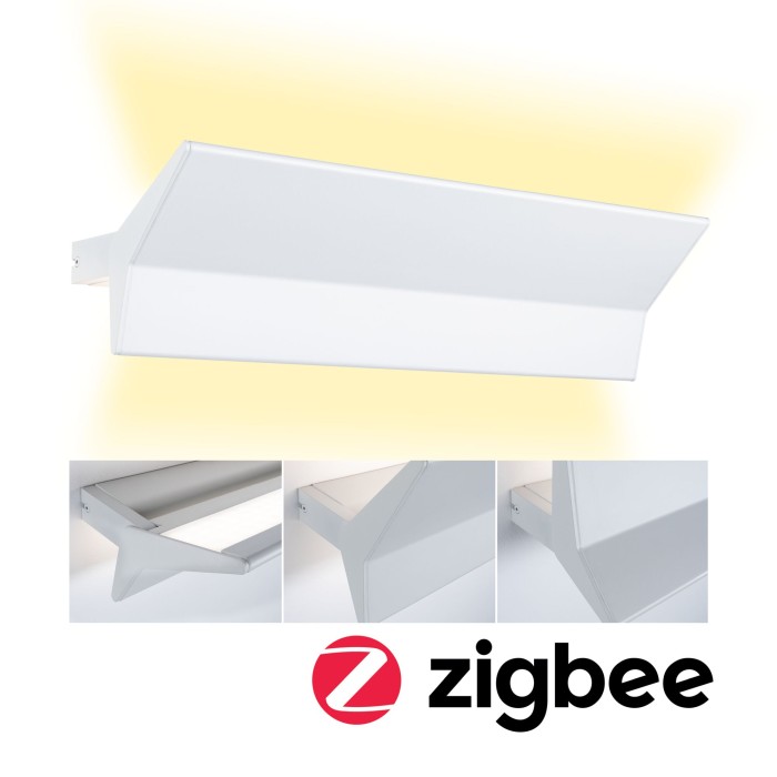 Aplică LED Smart Home Zigbee Stine, cu temperatură de culoare variabilă, 230V, 13W, cu flux luminos variabil, alb mat [3]
