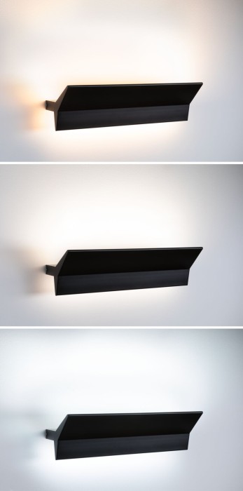 Aplică LED Smart Home Zigbee Stine, cu temperatură de culoare variabilă, 230V, 13W, cu flux luminos variabil, negru mat [3]