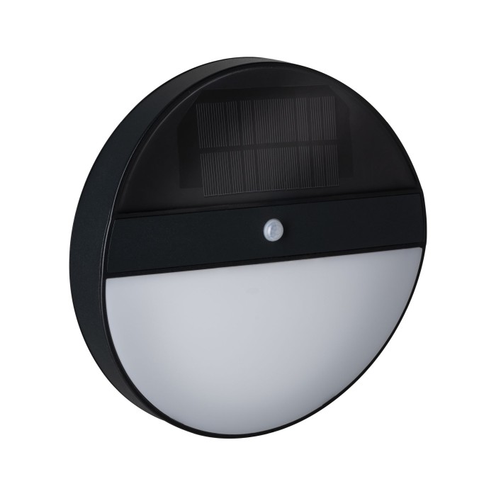 Aplică solară Eloise IP44 3000K 100lm, cu senzor de mișcare, antracit [2]