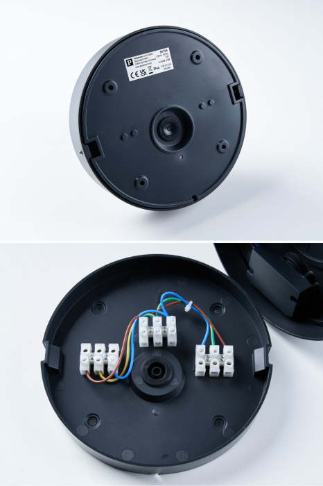 Aplică bază simplă ModuShine, IP44, rotundă, antracit, E27, max. 15W [4]