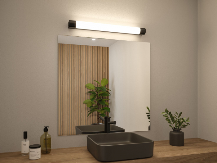 Aplică de baie Orgon Prise LED, IP44, 3000K, 850lm, 230V, 10,5W, negru [4]