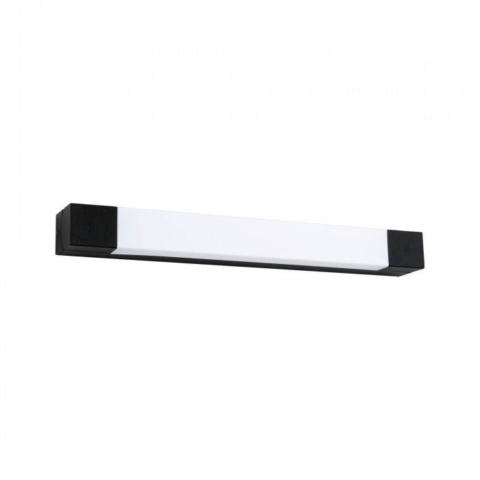 Aplică de baie Quasar LED, IP44, 3000K, 600lm, 230V, 7,5W, negru [1]