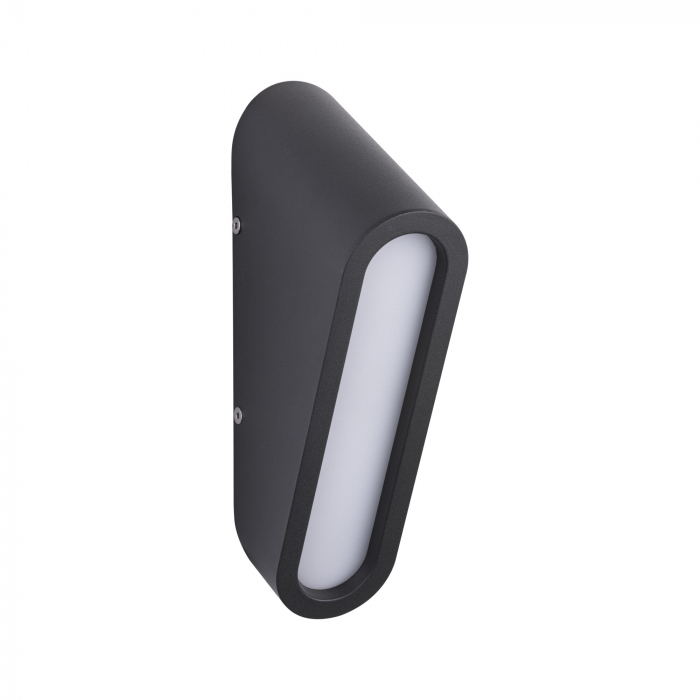 Aplică de exterior Cliff LED, IP44, 64x116mm, 3000K, 9,5W, 300lm, 230V, antracit, aluminiu [2]