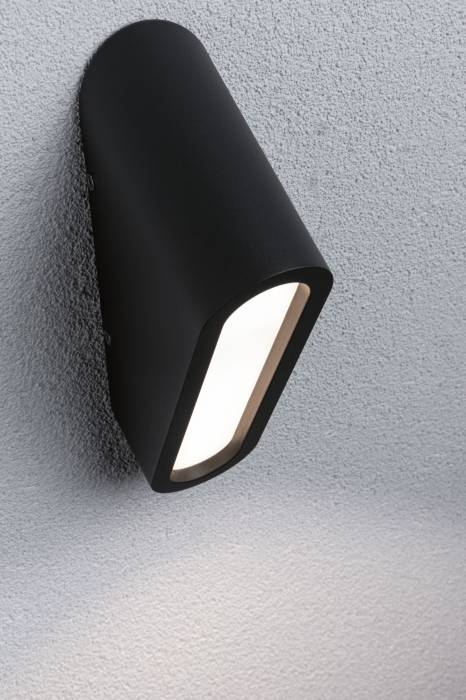 Aplică de exterior Cliff LED, IP44, 64x116mm, 3000K, 9,5W, 300lm, 230V, antracit, aluminiu [5]
