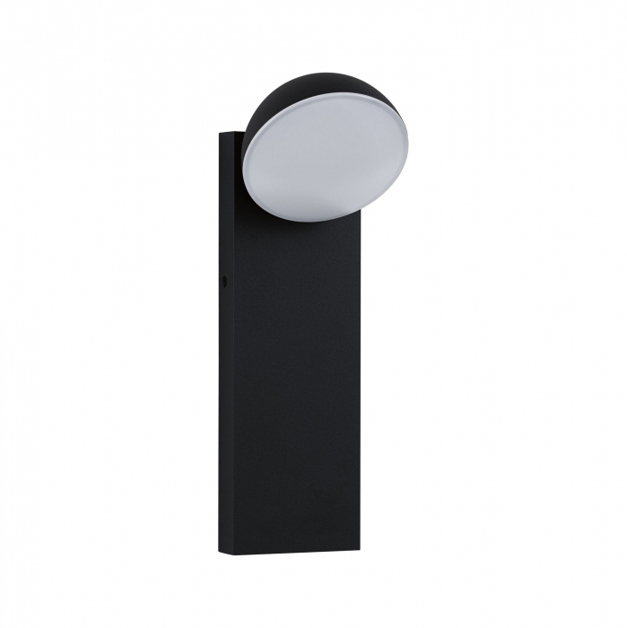 Aplică de exterior Puka LED, IP44, rotundă, 110x125mm, 3000K, 8,5W, 460lm, 230V, antracit, aluminiu [3]